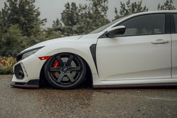 2020 Honda Civic Type R - Niche ALTAIR - Black Wheel Pros